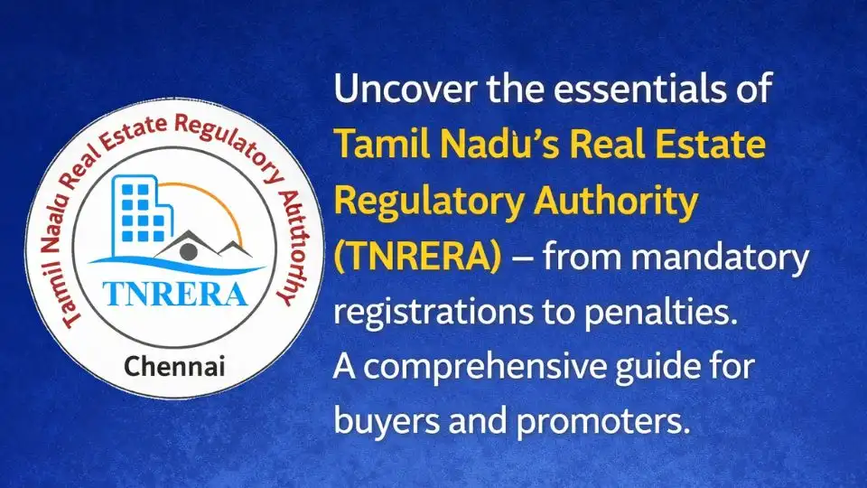 Tamil Nadu Real Estate Regulatory Authority TNRERA guide for buyers and promoters explaining registration rules and penalties in Tamil Nadu real estate